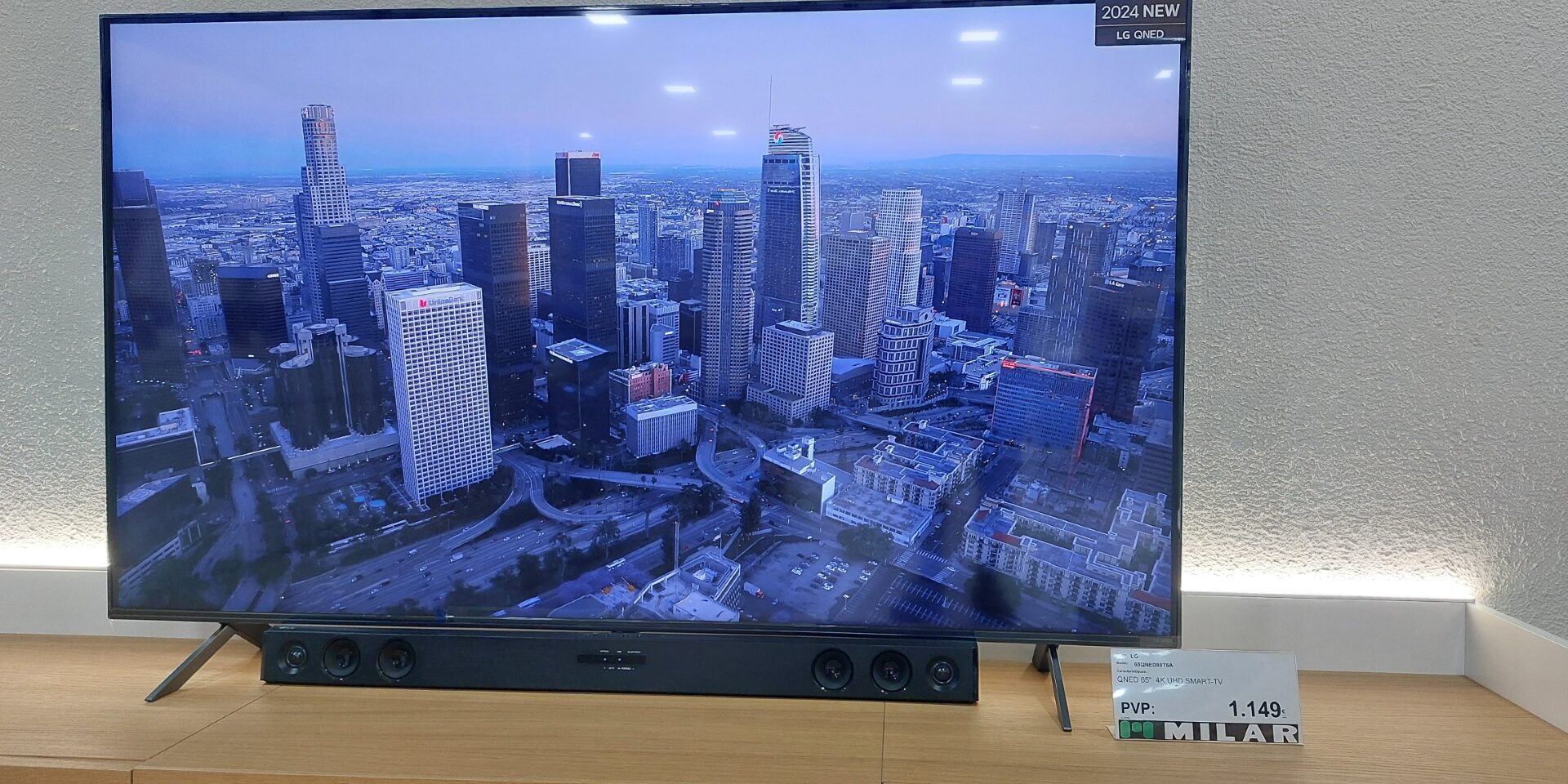 LED LG DE 65" 65QNED80T6A